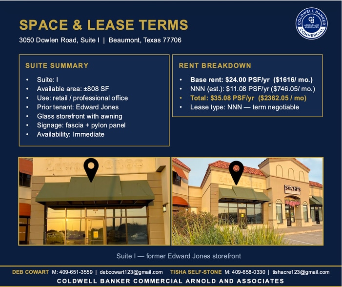 3050 N Dowlen Rd, Beaumont, TX for lease - Building Photo - Image 3 of 7