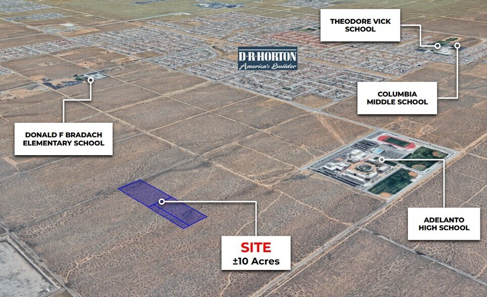 Aster Rd, Adelanto, CA à vendre - Photo du bâtiment - Image 2 de 2