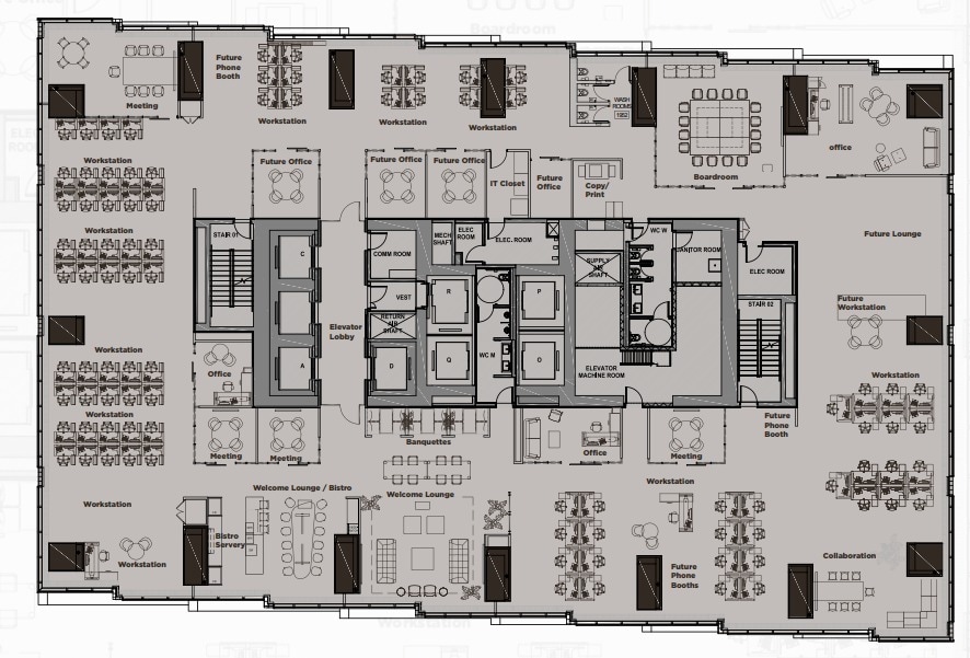 685 Centre St SW, Calgary, AB for lease Floor Plan- Image 1 of 1