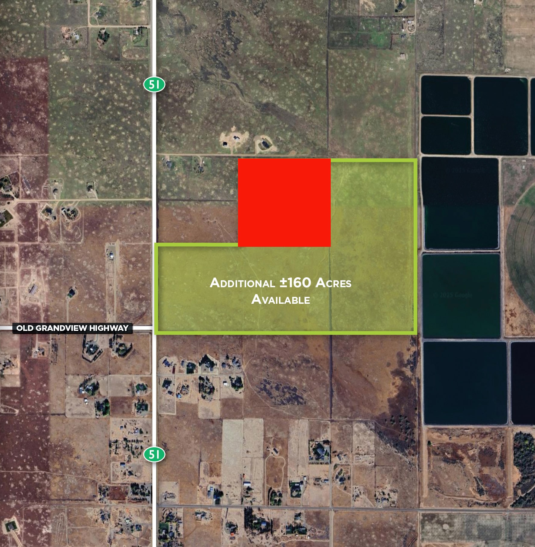 TBD Hwy 51, Mountain Home, ID for sale Aerial- Image 1 of 4