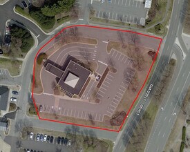 4020 Cox Rd, Glen Allen, VA - Aerial  map view