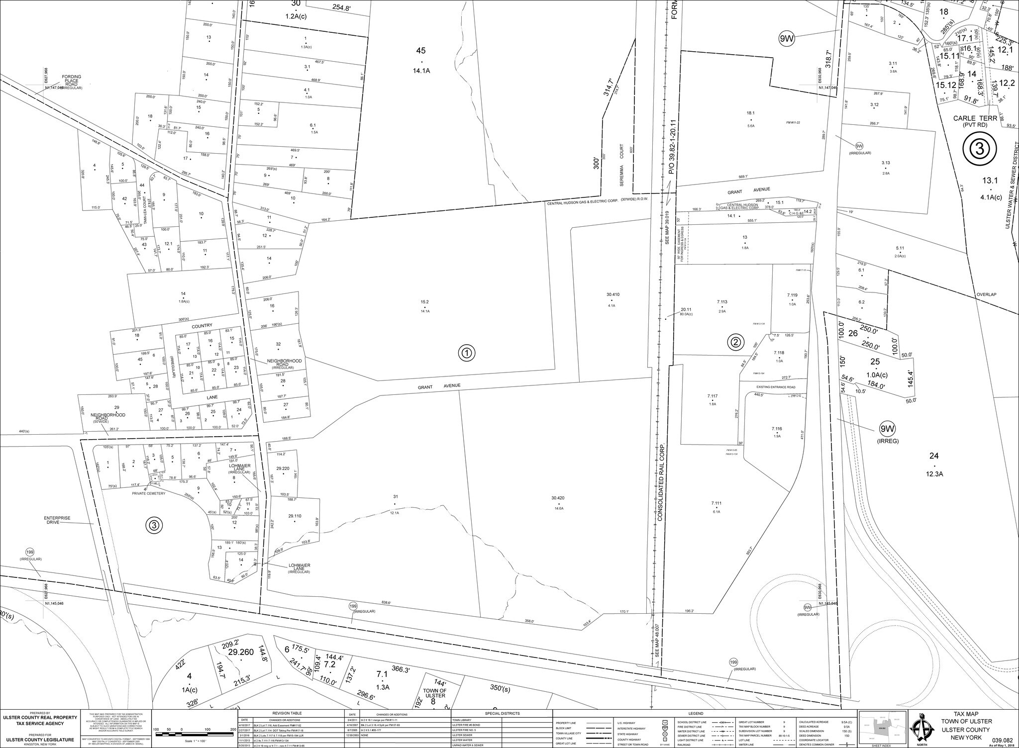 1561 Ulster Ave, Lake Katrine, NY for lease Plat Map- Image 1 of 2
