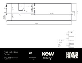 6000 E 58th Ave, Commerce City, CO à louer Plan de site- Image 1 de 1