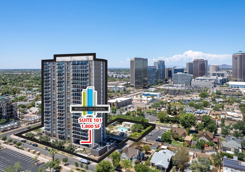 2323 N Central Ave, Phoenix, AZ à vendre - Photo du bâtiment - Image 2 de 5