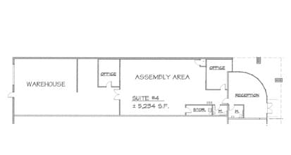 5260 W Phelps Rd, Glendale, AZ for lease Floor Plan- Image 1 of 1