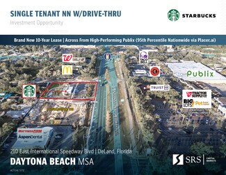 Plus de détails pour 210 E International Speedway Blvd, Deland, FL - Commerce de détail à vendre