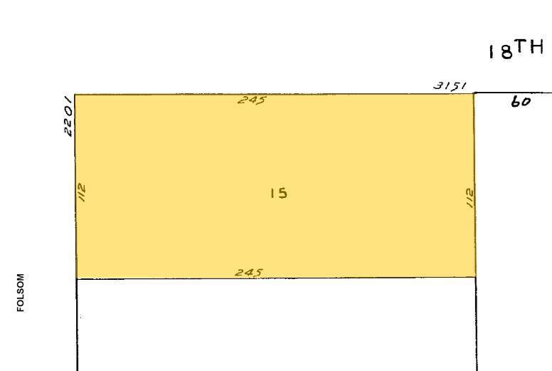 500-550 Treat Ave, San Francisco, CA à louer - Plan cadastral - Image 2 de 24