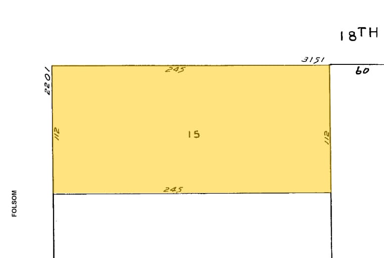 500-550 Treat Ave, San Francisco, CA for lease - Plat Map - Image 2 of 24