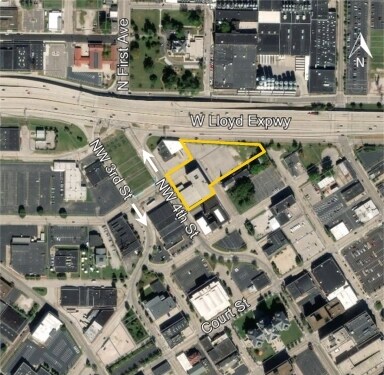 420 NW 5th St, Evansville, IN à louer - Aérien - Image 2 de 5