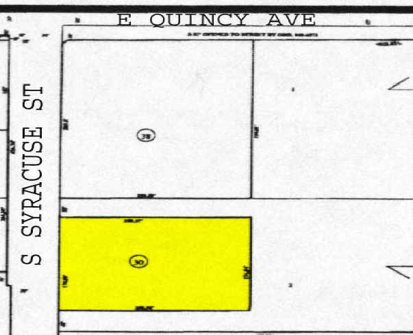 4380 S Syracuse St, Denver, CO à vendre - Plan cadastral - Image 2 de 17