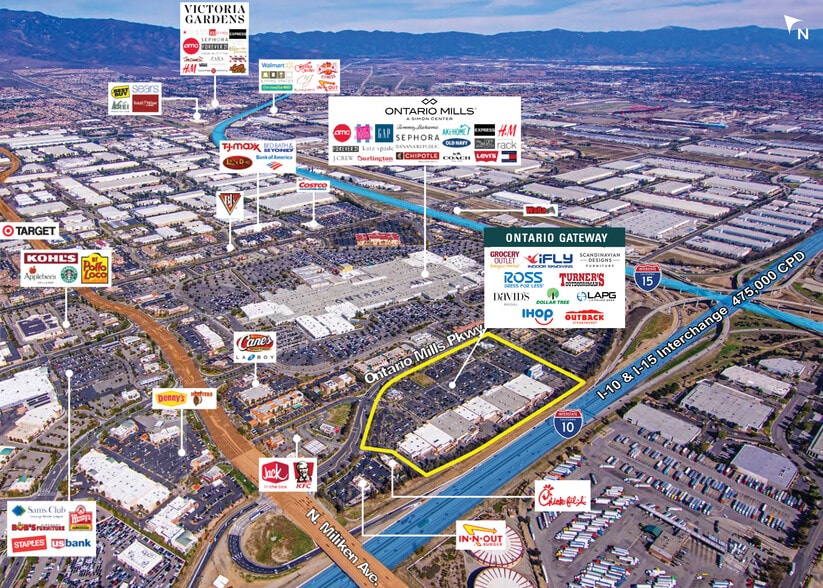 4400-4492 Ontario Mills Pky, Ontario, CA for lease - Building Photo - Image 2 of 5