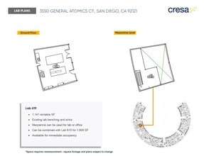 3550 General Atomics Ct, San Diego, CA for lease Floor Plan- Image 1 of 1