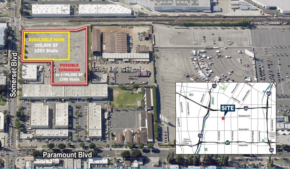 7775 Somerset Blvd, Paramount, CA à louer - Photo du bâtiment - Image 1 de 2