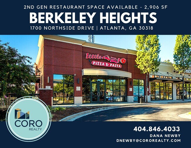 Plus de détails pour 1700 Northside Dr NW, Atlanta, GA - Commerce de détail à louer