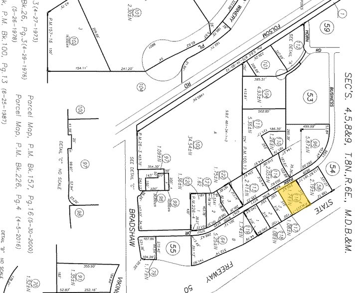 9816 Business Park Dr, Sacramento, CA à vendre - Plan cadastral - Image 2 de 2