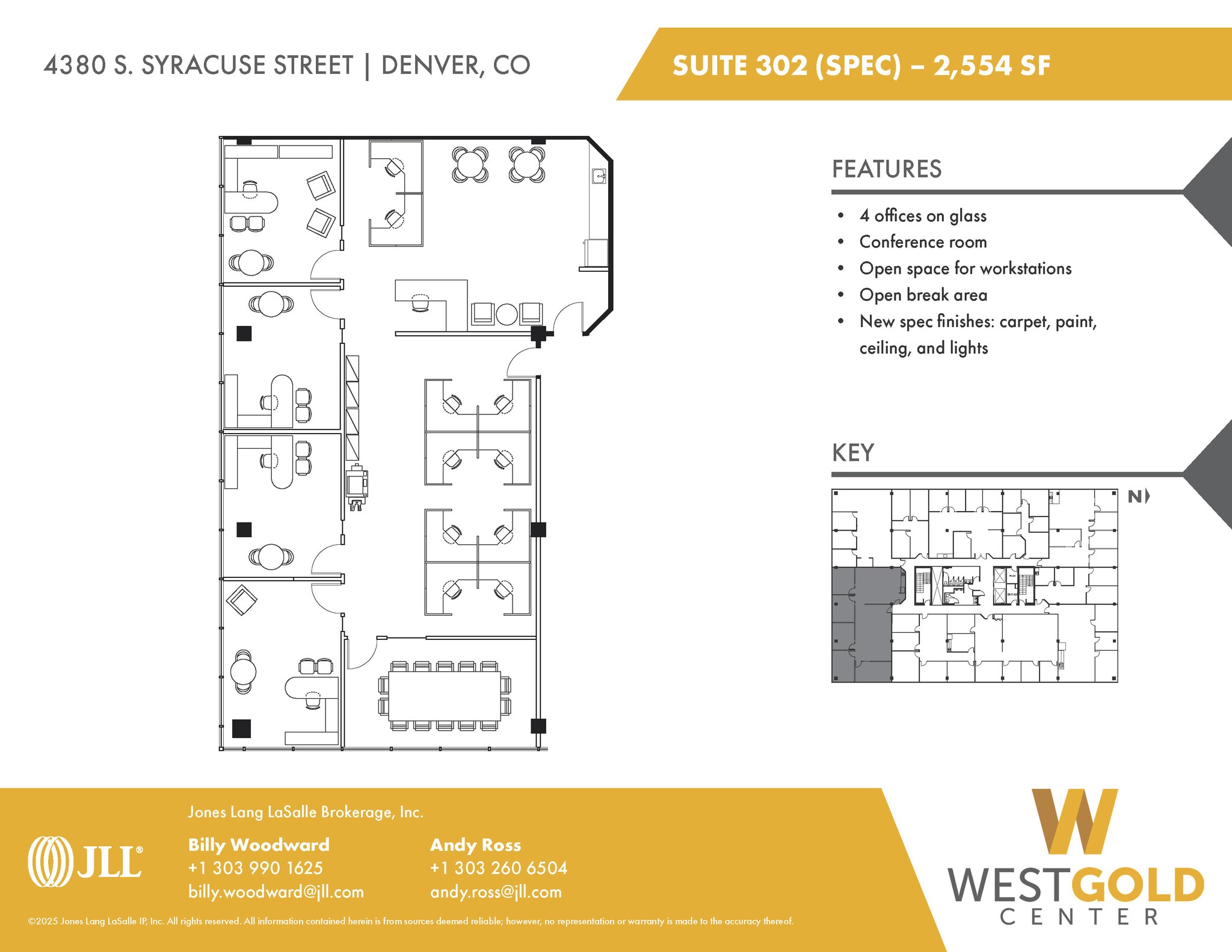 4380 S Syracuse St, Denver, CO for lease Floor Plan- Image 1 of 1