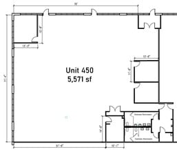 4670 Richmond Rd, Warrensville Heights, OH for lease Floor Plan- Image 1 of 1
