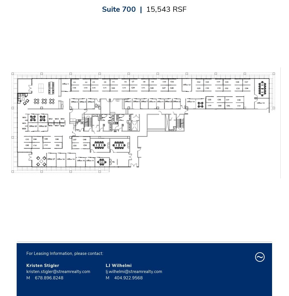 400 Perimeter Center Ter, Atlanta, GA à louer Plan d’étage- Image 1 de 1