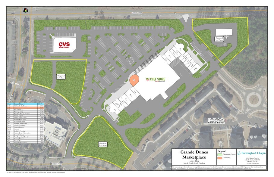 802 82nd Parkway, Myrtle Beach, SC à louer - Plan de site - Image 2 de 2
