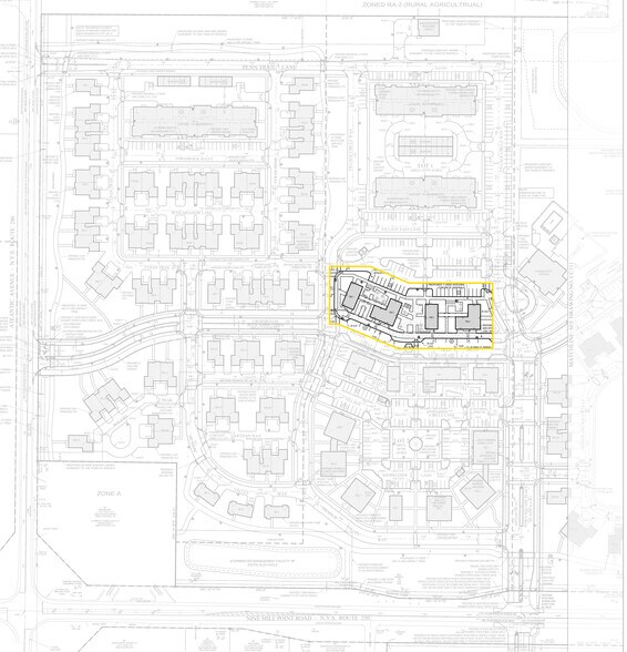 1657 Fairport Nine Mile Point Road, Penfield, NY à louer - Plan de site - Image 1 de 1