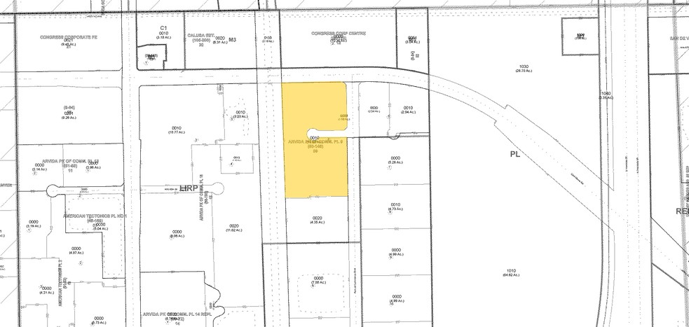 6551 Park Of Commerce Blvd NW, Boca Raton, FL à louer - Plan cadastral - Image 1 de 1