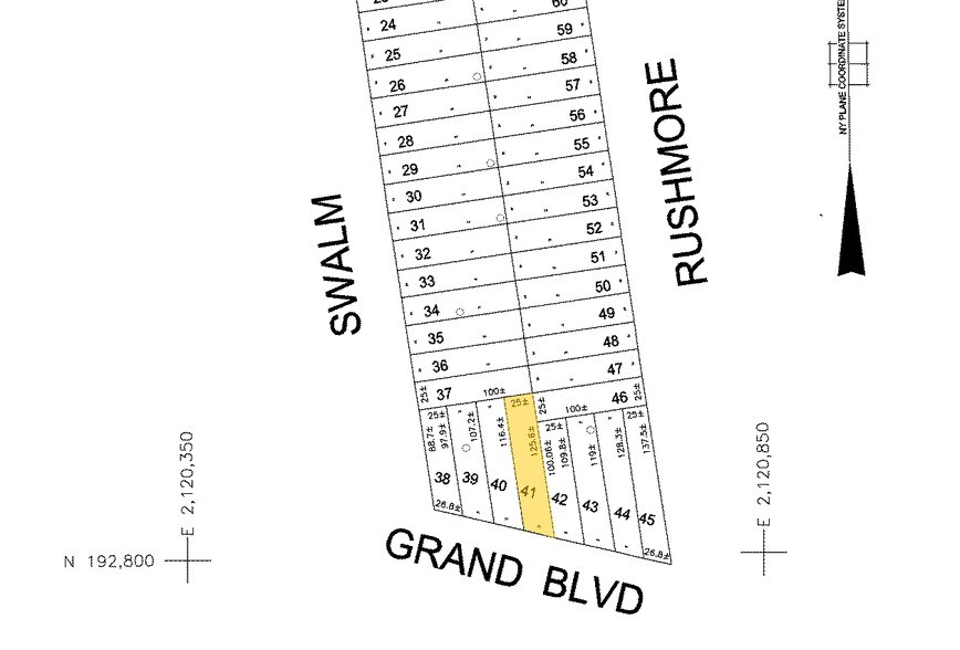 51 Rushmore St, Westbury, NY à louer - Plan cadastral - Image 2 de 14