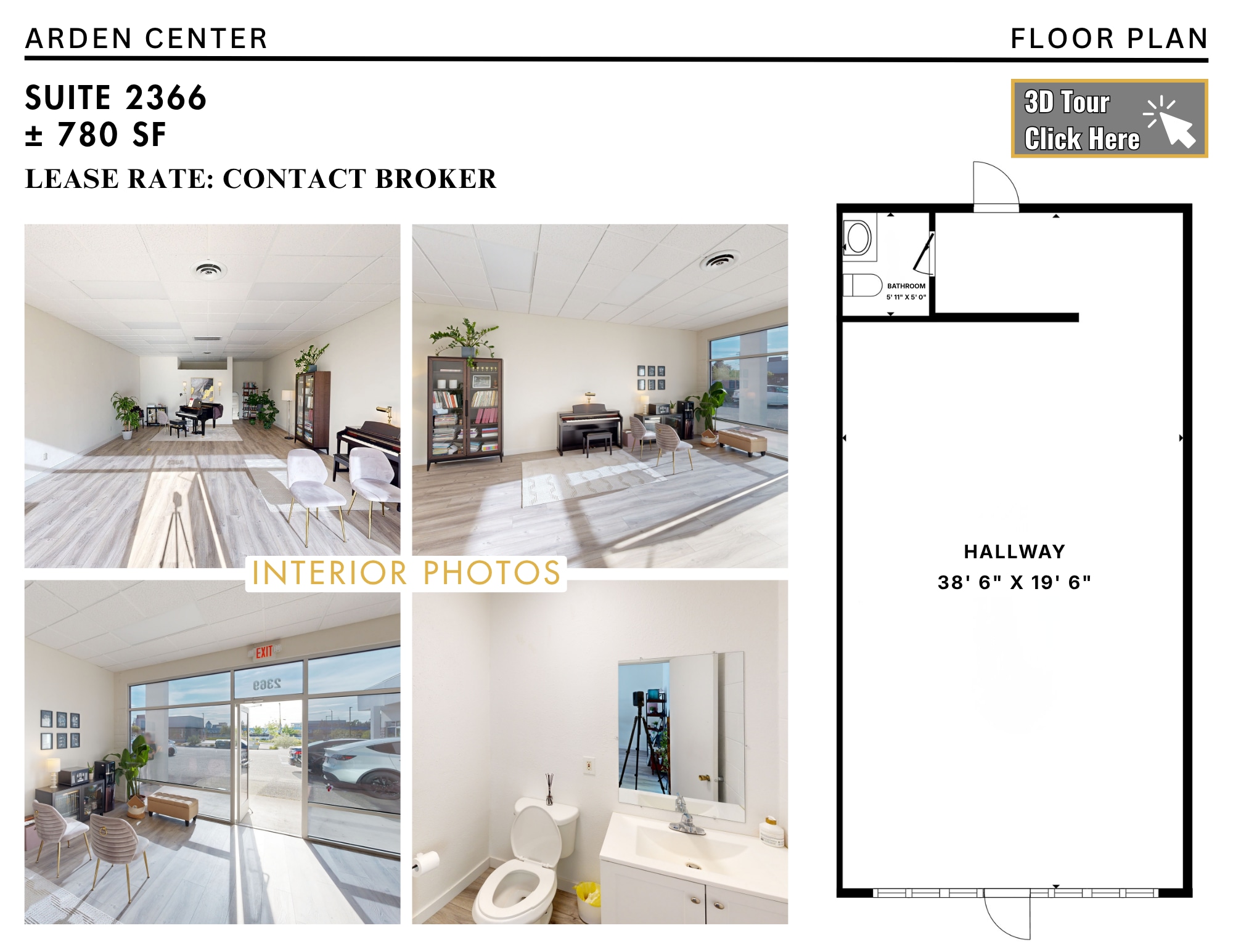2355-2377 Arden Way, Sacramento, CA for lease Interior Photo- Image 1 of 3