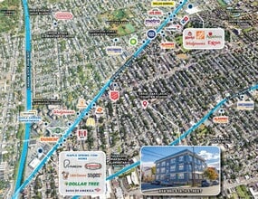 858-860 S 18th St, Newark, NJ - AERIAL map view