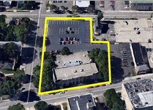 219 E Washington Ave, Oshkosh, WI - Aérien Vue de la carte - Image1