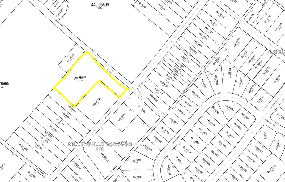 515 Leaman Ave, Millersville, PA for lease - Plat Map - Image 2 of 2