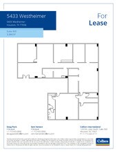 5433 Westheimer Rd, Houston, TX for lease Floor Plan- Image 1 of 1