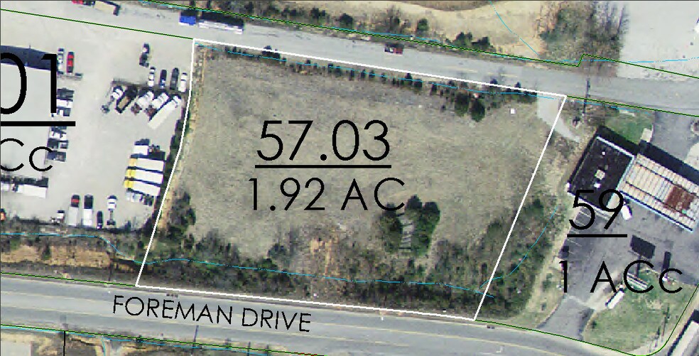 1843 Foreman Dr, Cookeville, TN for lease - Plat Map - Image 2 of 23
