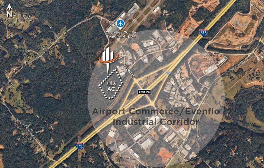 0 Airport Drive, Ball Ground, GA for sale - Building Photo - Image 2 of 4