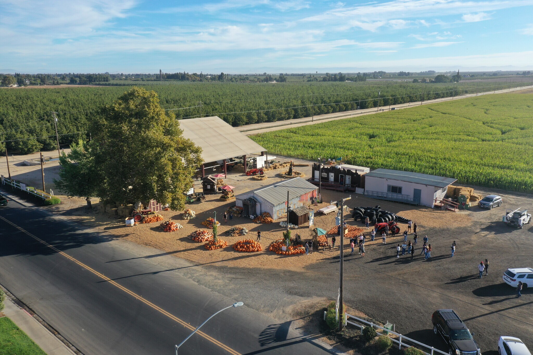 716 N Daubenberger Rd, Turlock, CA for sale Aerial- Image 1 of 8