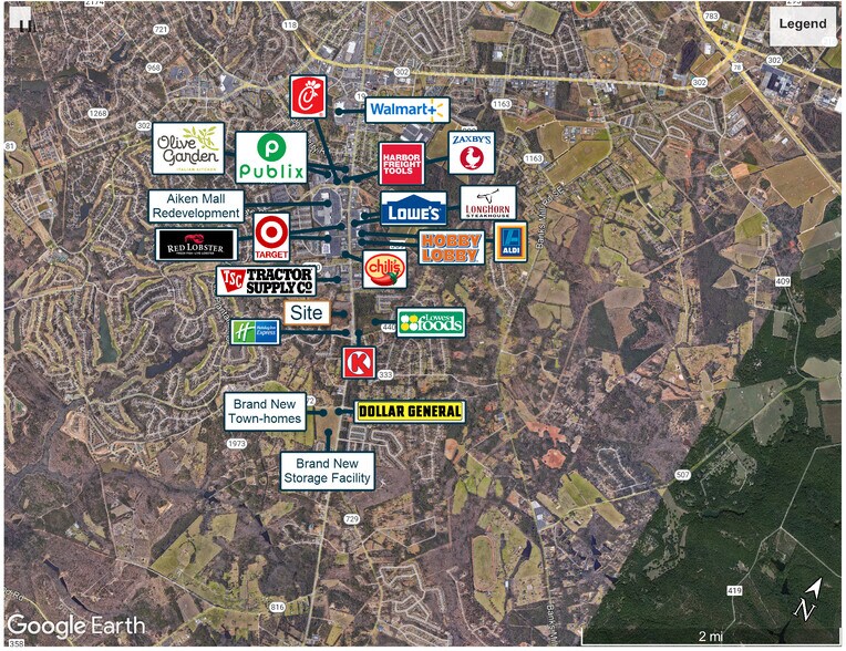 00 Whiskey Rd, Aiken, SC à vendre - Photo du bâtiment - Image 2 de 13