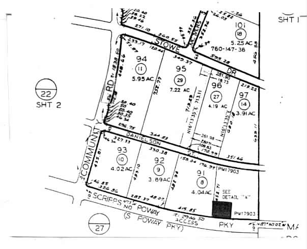 12200 Thatcher Ct, Poway, CA à louer - Plan cadastral - Image 2 de 3