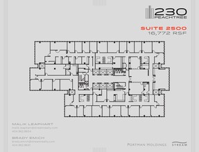 230 Peachtree St NW, Atlanta, GA for lease Floor Plan- Image 1 of 1