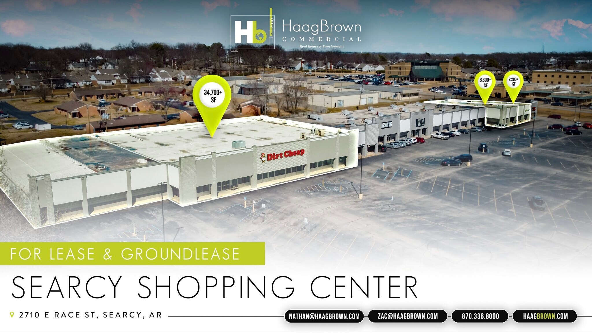 2702 E Race Ave, Searcy, AR for lease Building Photo- Image 1 of 5