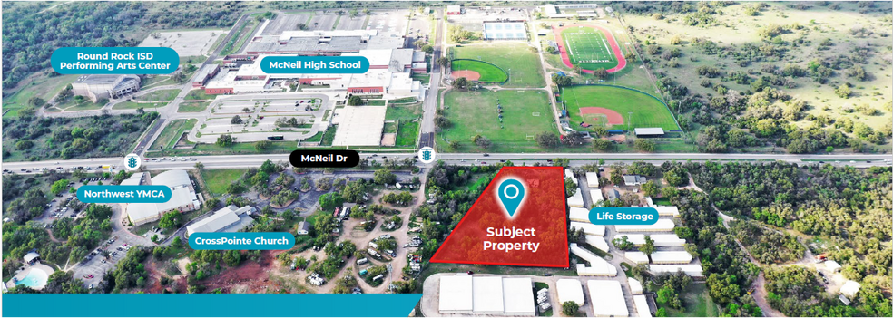 5549 McNeil Dr, Austin, TX for sale - Aerial - Image 1 of 3