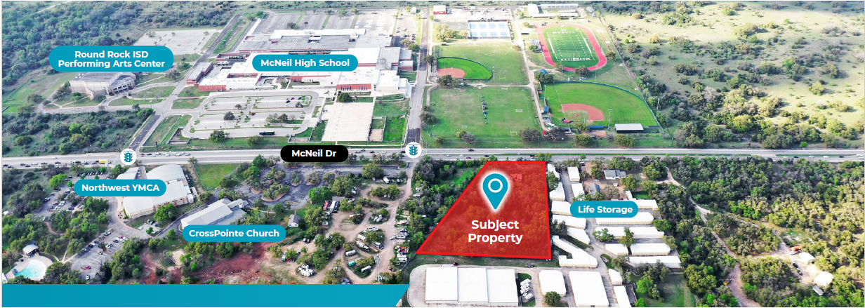 5549 McNeil Dr, Austin, TX for sale Aerial- Image 1 of 4