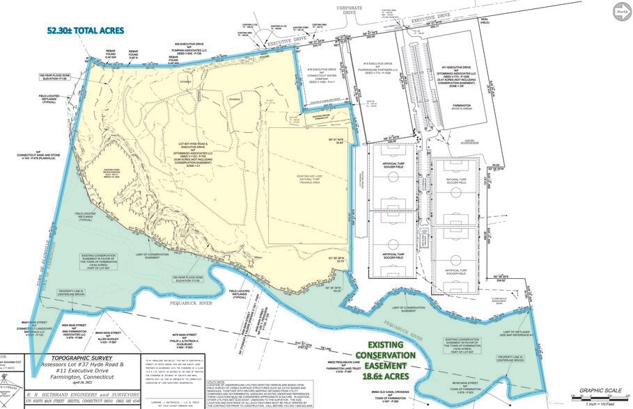 8384 Hyde Rd, Farmington, CT à vendre - Plan de site - Image 3 de 3