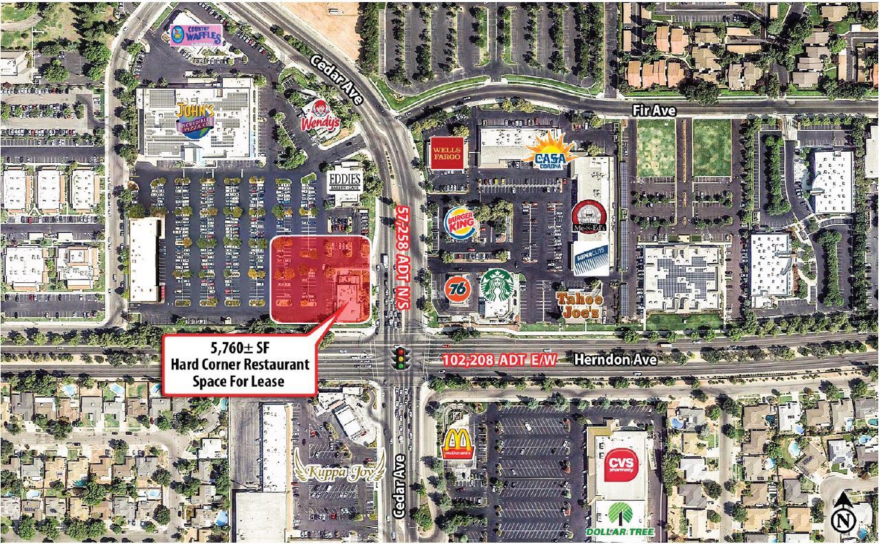 7007 N Cedar Ave, Fresno, CA for lease Building Photo- Image 1 of 2