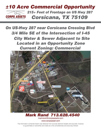 Plus de détails pour 00, Corsicana, TX - Terrain à vendre