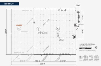 119 Northeast Dr, Loveland, OH for lease Floor Plan- Image 1 of 2