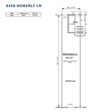 8242-8296 Moberly Ln, Dallas, TX à louer Plan d’étage- Image 1 de 1