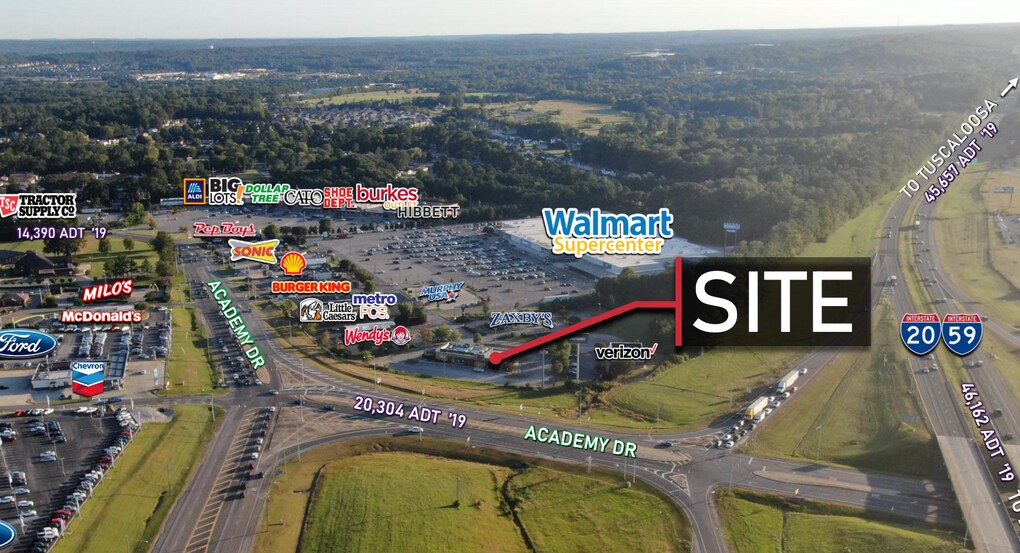 804B Academy Dr, Bessemer, AL à louer Photo du bâtiment- Image 1 de 7