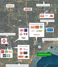 8507 Reed st, Littleton, CO - Aerial  map view