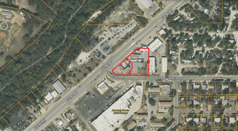 2122 & 2130 Austin Hwy portfolio of 2 properties for sale on LoopNet.ca - Aerial - Image 1 of 1