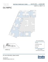 11845 W Olympic Blvd, Los Angeles, CA à louer Plan d’étage- Image 1 de 1