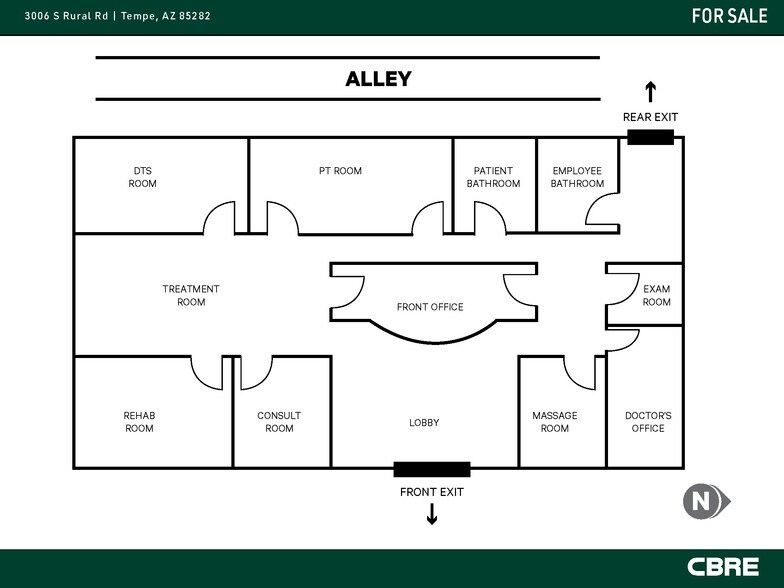3006 S Rural Rd, Tempe, AZ à vendre - Photo du bâtiment - Image 3 de 4